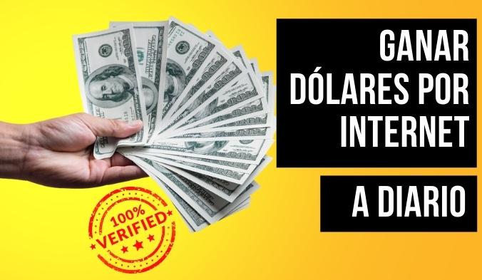 ganar dinero por internet en dolares