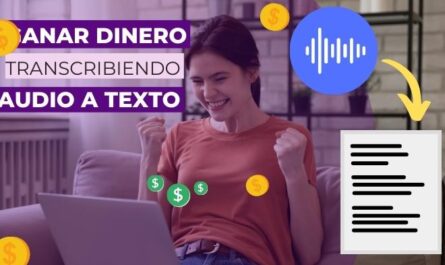 ganar dinero transcribiendo audio a texto español